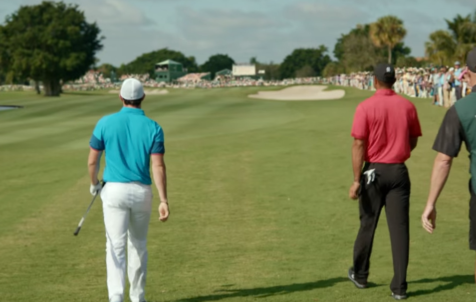 tiger woods and rory mcilroy commercial
